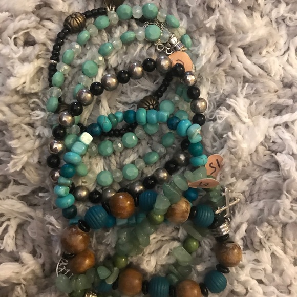 Essential jewels co. Jewelry - SOLD 😍BUNDLE OF SEVEN BRACELETS